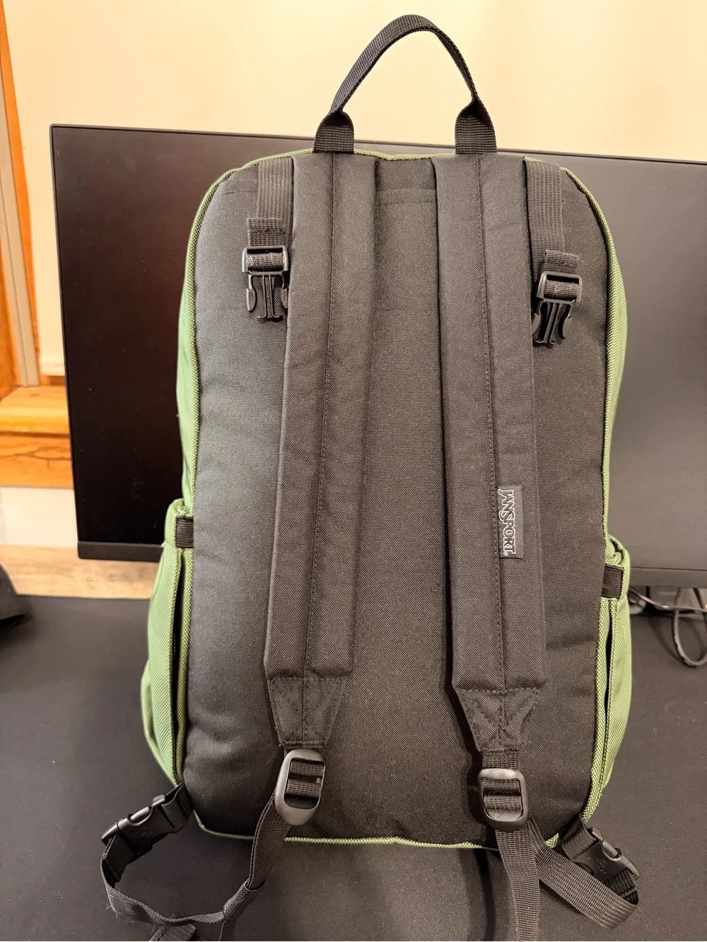 Jansport Venture Backpack cargo green color